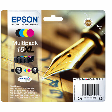 Originele inktcartridge Epson Multipack 16XL Magenta 1
