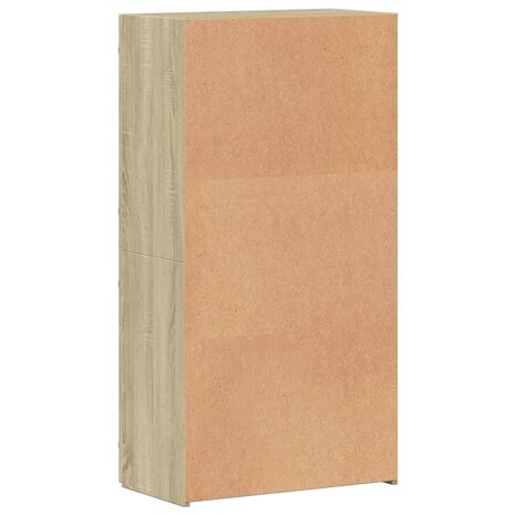 Archiefkast 60x32x115 cm bewerkt hout sonoma eikenkleurig 6