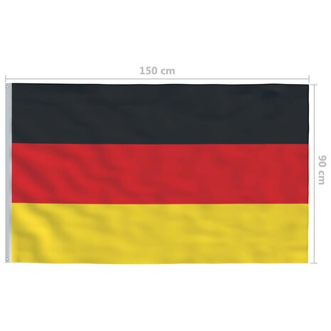 Vlag Duitsland 90x150 cm 5