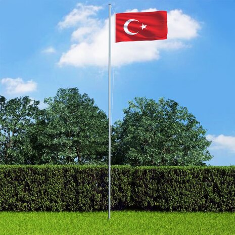 Vlag Turkije 90x150 cm 1