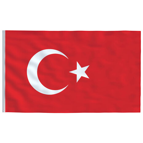 Vlag Turkije 90x150 cm 2