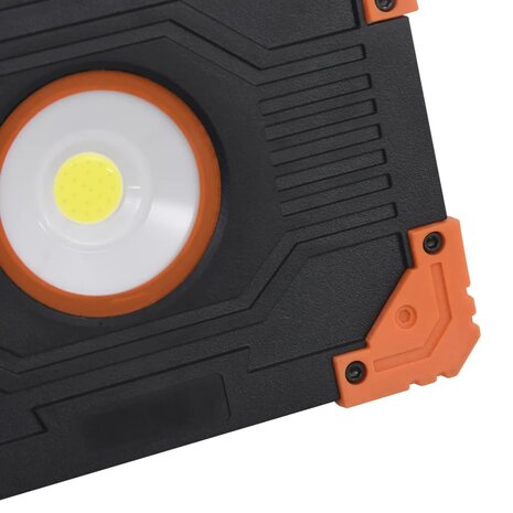 Spotlight draagbaar LED ABS 10 W koudwit 8