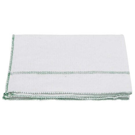 Reinigingsdoeken 10 st gestreept 50x60 cm wit en groen 7