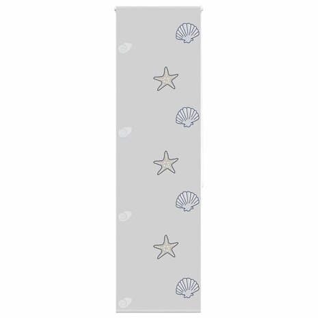 Doucherolgordijn 70x240 cm stofbreedte 66 cm 1