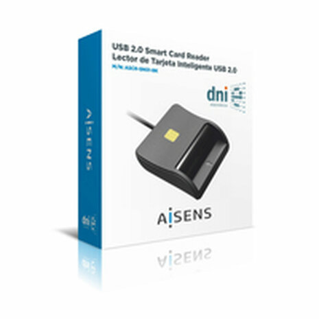 ID/SIP-kaartlezer Aisens ASCR-SN01-BK Zwart 3