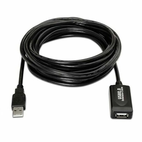 USB -adapter Aisens A101-0020 Zwart 15 m USB 2.0 (1 Stuks) 1