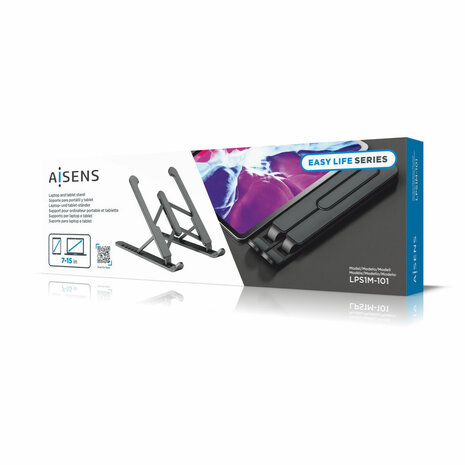 Tablethouder Aisens LPS1M-101 Donker grijs 2