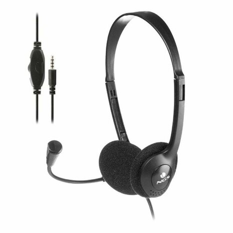 Hoofdtelefoon met microfoon NGS MS103MAX Zwart 1