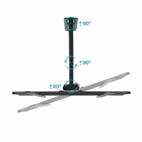 Muursteun voor tv met arm TooQ LP7843TN-B 35 kg 3