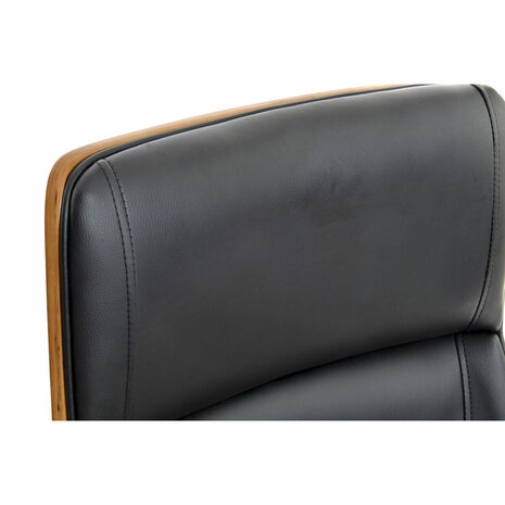 Bureaustoel DKD Home Decor Bruin Zwart 2