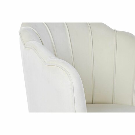Leunstoel Home ESPRIT Crème 80 x 75 x 86 cm 3