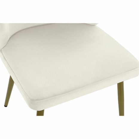 Bureaustoel Home ESPRIT Wit Zwart 2