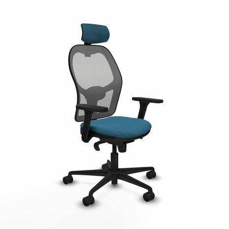 Bureaustoel met hoofdsteun Jorquera Piqueras y Crespo 3D036N2 Grijs Groene benzine 1