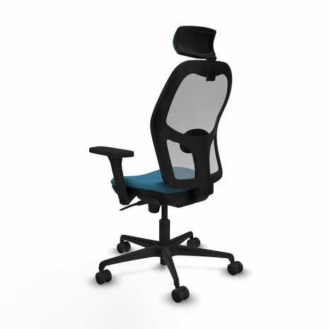 Bureaustoel met hoofdsteun Jorquera Piqueras y Crespo 3D036N2 Grijs Groene benzine 4