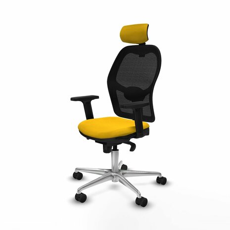 Bureaustoel met hoofdsteun Jorquera Piqueras y Crespo 2D086N2 Geel 2
