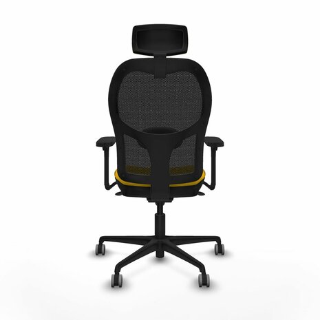 Bureaustoel met hoofdsteun Jorquera Piqueras y Crespo 3D036G2 Geel 5