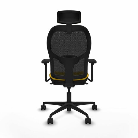 Bureaustoel met hoofdsteun Jorquera Piqueras y Crespo 3D036N2 Geel 5