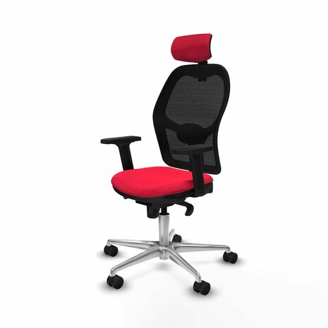 Bureaustoel met hoofdsteun Jorquera Piqueras y Crespo 2D086N2 Rood 2
