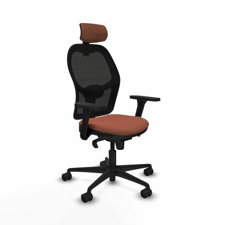 Bureaustoel met hoofdsteun Jorquera Piqueras y Crespo 3D036N2 Bruin Zwart 1