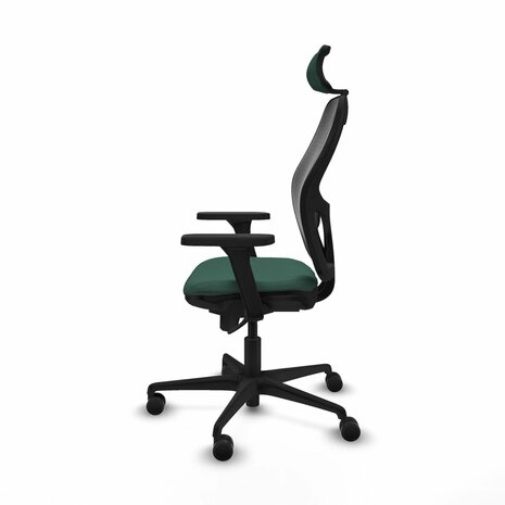 Bureaustoel met hoofdsteun Jorquera Piqueras y Crespo 3D036N2 Groen 3