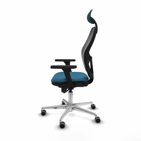 Bureaustoel met hoofdsteun Jorquera Piqueras y Crespo 3D086G1 Zwart Groene benzine 3