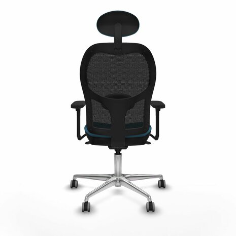Bureaustoel met hoofdsteun Jorquera Piqueras y Crespo 3D086G1 Zwart Groene benzine 5