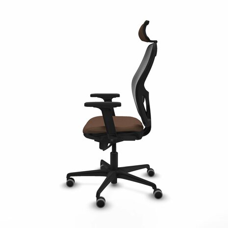 Bureaustoel met hoofdsteun Jorquera Piqueras y Crespo 2D036G2 Zwart Donkerbruin 3