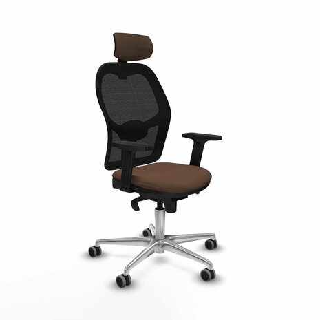 Bureaustoel met hoofdsteun Jorquera Piqueras y Crespo 2D086G2 Zwart Donkerbruin 1