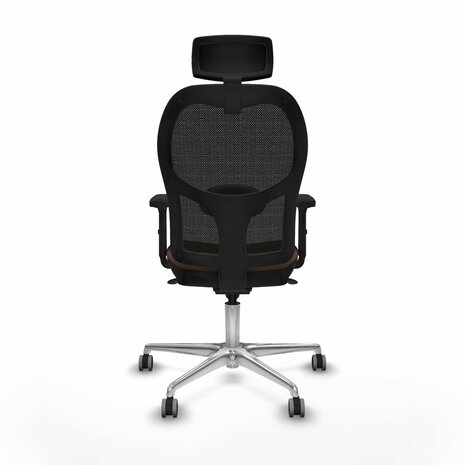 Bureaustoel met hoofdsteun Jorquera Piqueras y Crespo 2D086G2 Zwart Donkerbruin 5