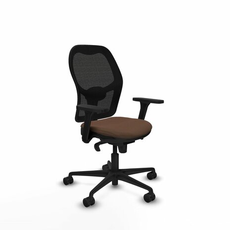 Bureaustoel Jorquera Piqueras y Crespo 3D036N0 Zwart Donkerbruin 1
