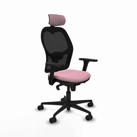 Bureaustoel met hoofdsteun Jorquera Piqueras y Crespo 3D036N2 Roze 1