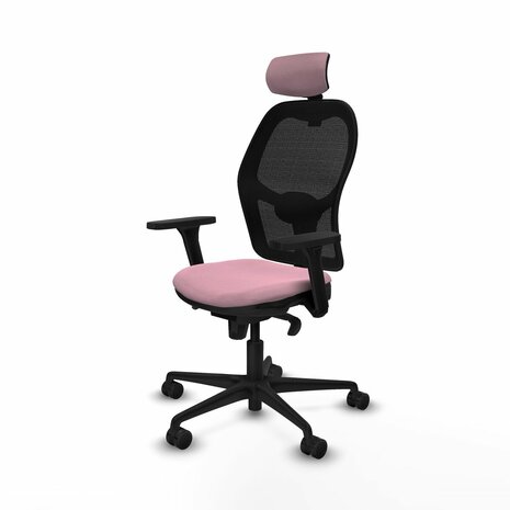 Bureaustoel met hoofdsteun Jorquera Piqueras y Crespo 3D036N2 Roze 2