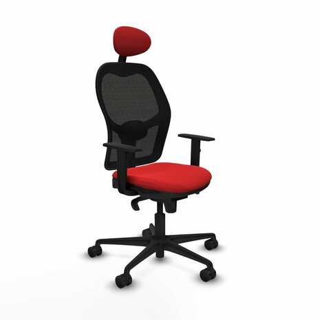 Bureaustoel Piqueras y Crespo 1D036N1 Rood 1
