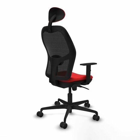 Bureaustoel Piqueras y Crespo 1D036N1 Rood 6