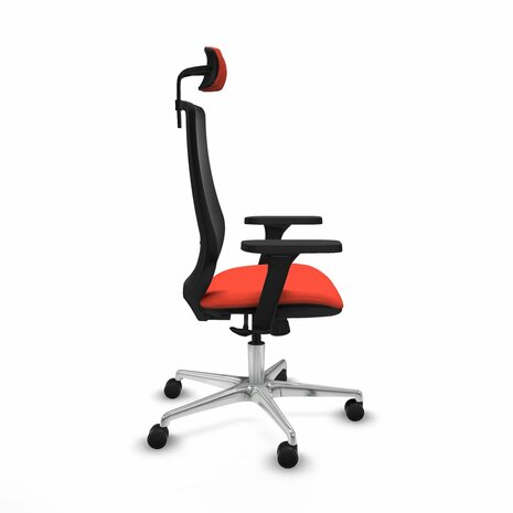Bureaustoel met hoofdsteun Mardos Piqueras y Crespo D086N2W Donker oranje 7