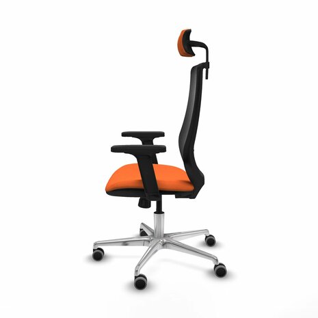 Bureaustoel met hoofdsteun Mardos Piqueras y Crespo D086G2W Oranje 3