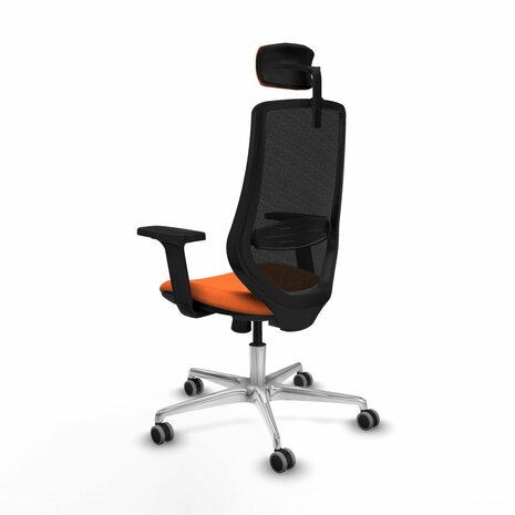 Bureaustoel met hoofdsteun Mardos Piqueras y Crespo D086G2W Oranje 4