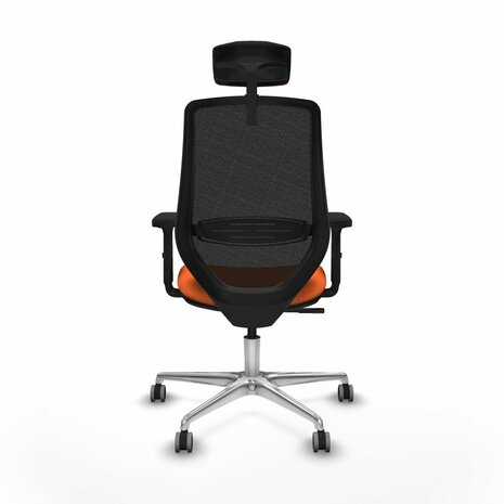 Bureaustoel met hoofdsteun Mardos Piqueras y Crespo D086G2W Oranje 5
