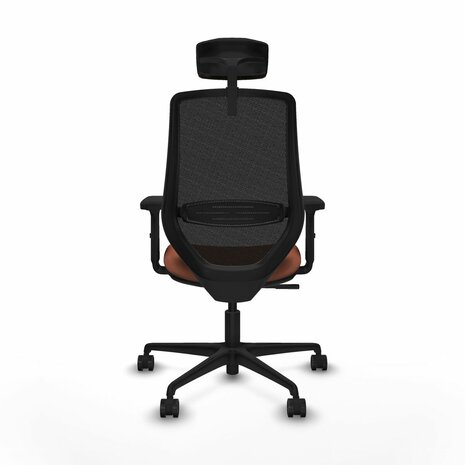 Bureaustoel met hoofdsteun Mardos Piqueras y Crespo D036N2W Bruin Zwart 5