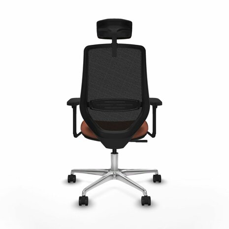 Bureaustoel met hoofdsteun Mardos Piqueras y Crespo D086N2W Bruin Zwart 5