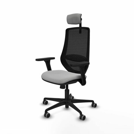 Bureaustoel met hoofdsteun Mardos Piqueras y Crespo D036G2W Lichtgrijs 2
