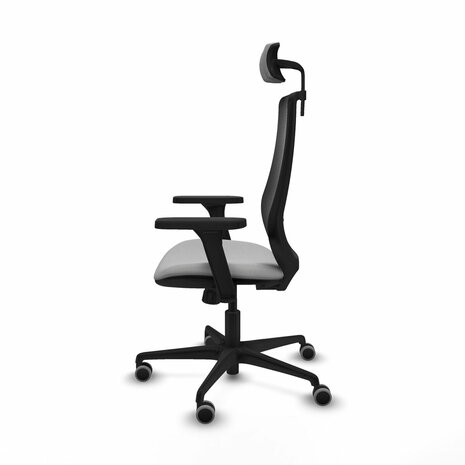 Bureaustoel met hoofdsteun Mardos Piqueras y Crespo D036G2W Lichtgrijs 3