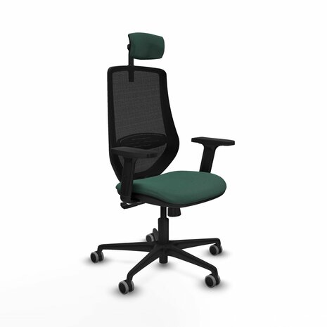 Bureaustoel met hoofdsteun Mardos Piqueras y Crespo D036G2W Groen 1