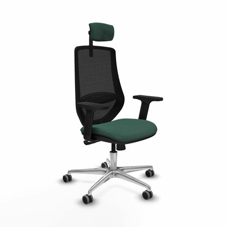 Bureaustoel met hoofdsteun Mardos Piqueras y Crespo D086G2W Groen 1