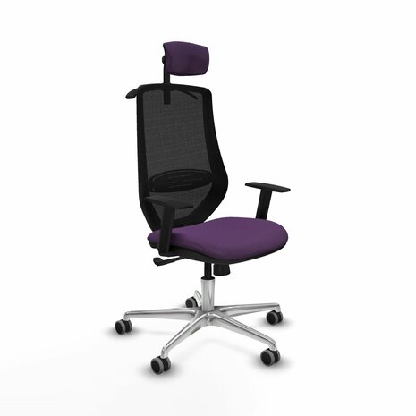 Bureaustoel met hoofdsteun Mardos Piqueras y Crespo D086G2H Paars 1