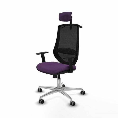 Bureaustoel met hoofdsteun Mardos Piqueras y Crespo D086G2H Paars 2