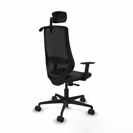 Bureaustoel met hoofdsteun Mardos Piqueras y Crespo D036N2H Zwart 6