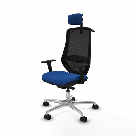 Bureaustoel Mardos traslack Piqueras y Crespo D086N2H Blauw 2