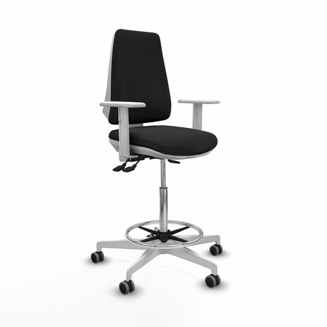 Bureaustoel Elche Piqueras y Crespo B5B026G Zwart Hoog 1
