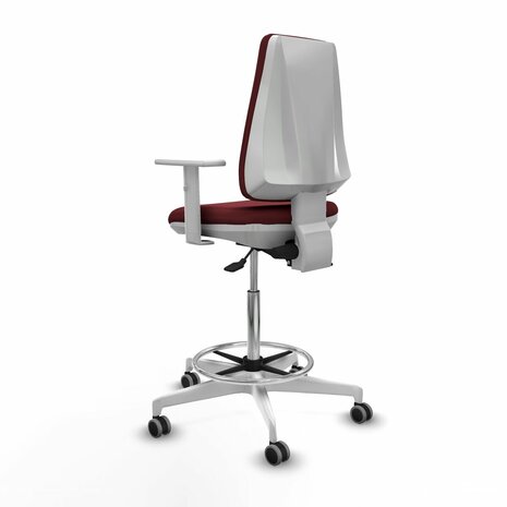 Bureaustoel Elche Piqueras y Crespo B5B026G Kastanjebruin Hoog 4